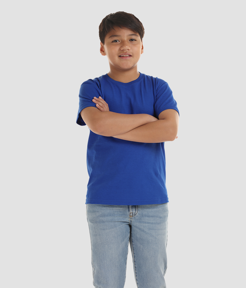PLAYERA NIÑOS EUROCOTTON CUELLO REDONDO