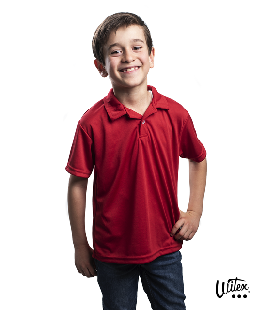 ¡NUEVA! PLAYERA TIPO POLO NIÑOS WITEX J50