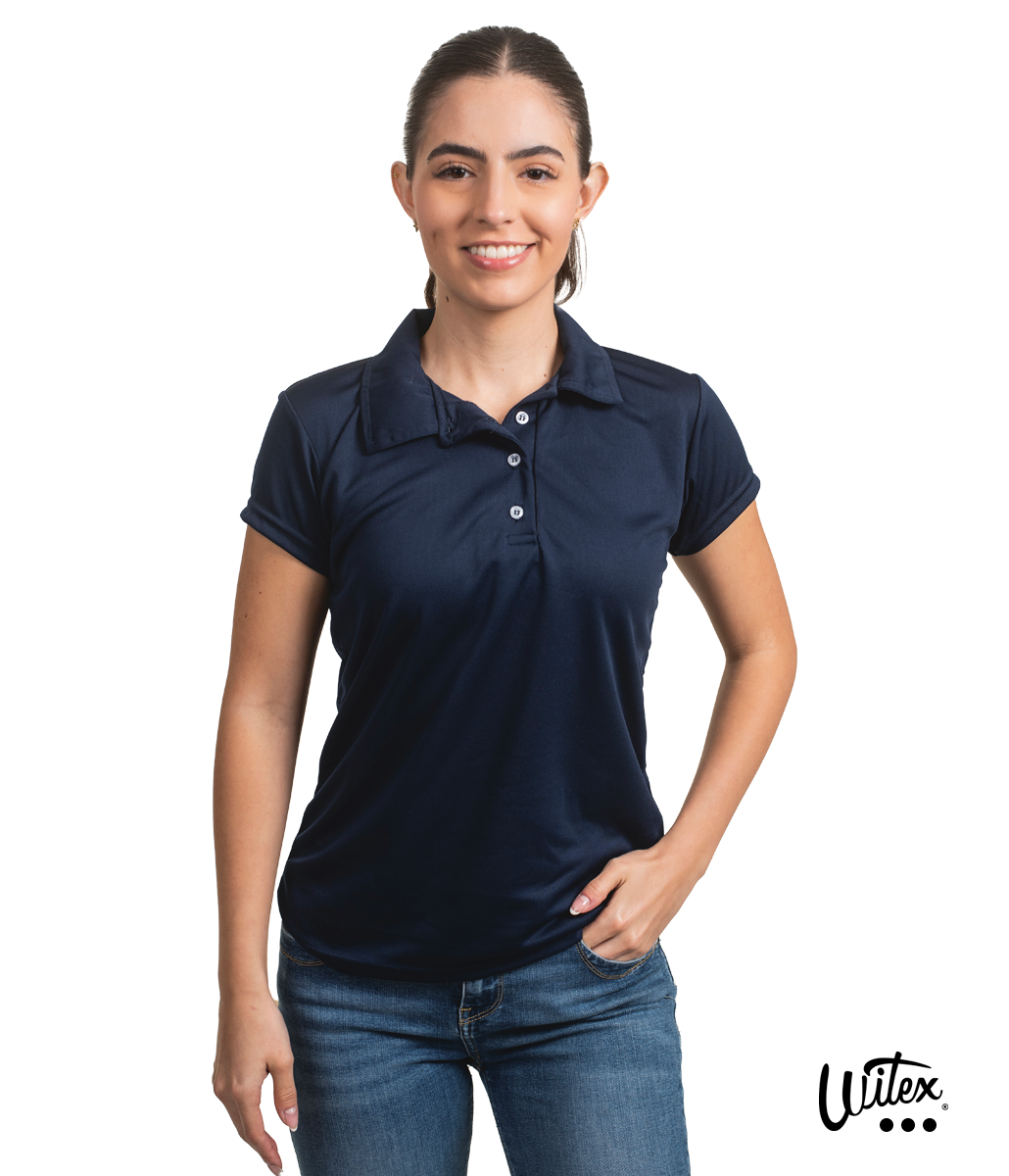 PLAYERA TIPO POLO DAMA WITEX W51